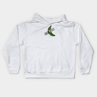 Duct tape plantain Kids Hoodie